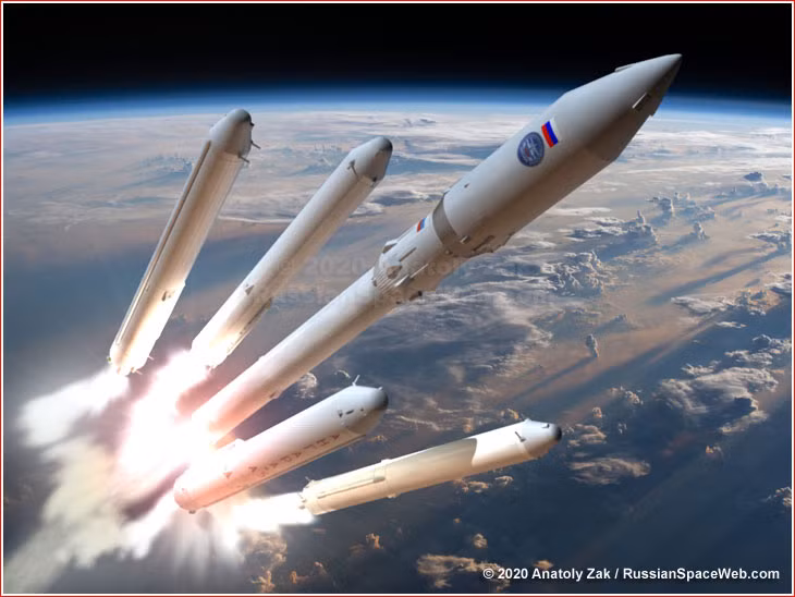 Tên lửa vũ trụ Angara-A5 là một dự án đầy tham vọng của Nga.