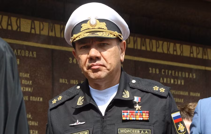 Quyền Tư lệnh Hải quân Nga - Đô đốc Alexander Moiseev.