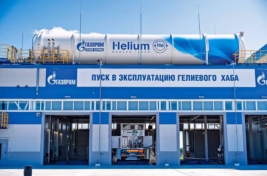 Nga dần trở thành yếu tố chi phối thị trường helium toàn cầu