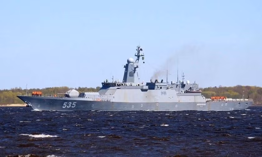 Hải quân Nga nhận tàu hộ vệ tên lửa tàng hình Merkuriy cực mạnh