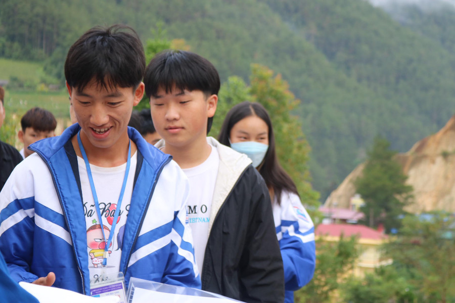 Điểm thi trường THCS&amp;THPT Púng Luông (huyện Mù Cang Chải).