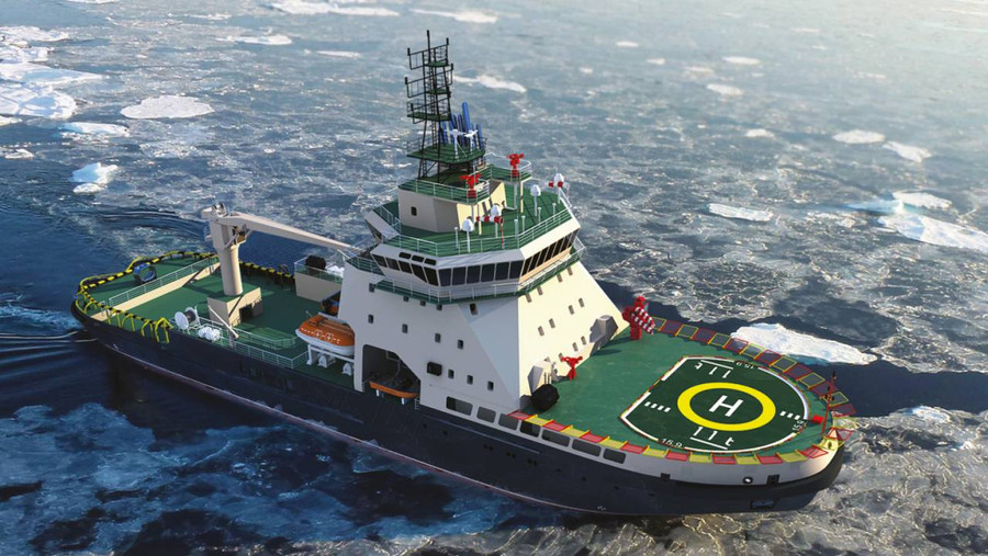 Hải quân Nga sẽ có thêm 1 tàu phá băng thuộc Dự án 21180M. Hải quân Nga sẽ có thêm 1 tàu phá băng thuộc Dự án 21180M.