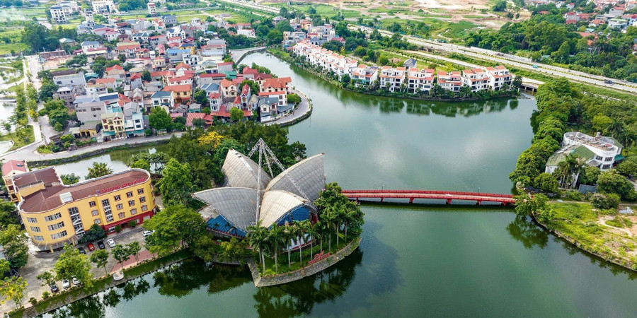 Một góc TP Vĩnh Yên, tỉnh Vĩnh Phúc cũ. Ảnh minh họa