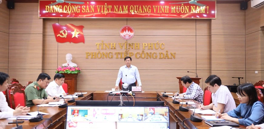 Vĩnh Phúc duy trì trụ sở tiếp công dân sau sáp nhập tỉnh