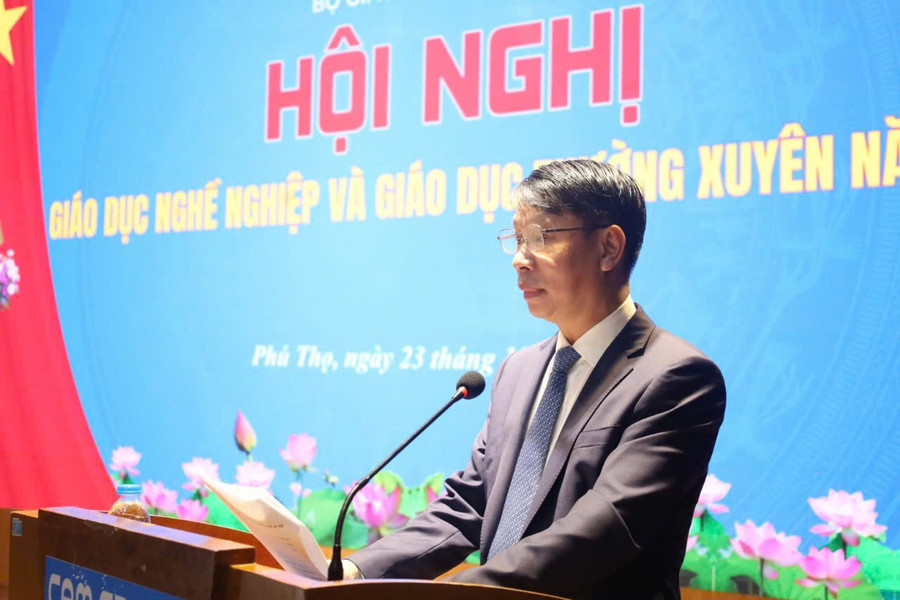 Phó Chủ tịch UBND tỉnh Phú Thọ Nguyễn Khắc Hiếu phát biểu tại hội nghị. a6.jpg