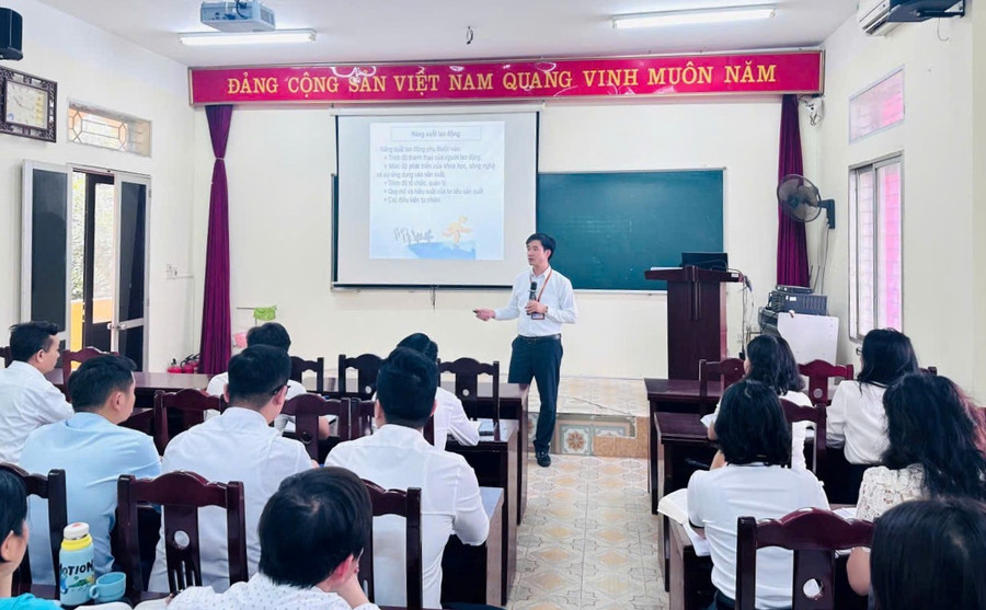 Mô hình “hai tốt” là giải pháp quan trọng nhằm nâng cao chất lượng đào tạo Trung cấp Lý luận chính trị.