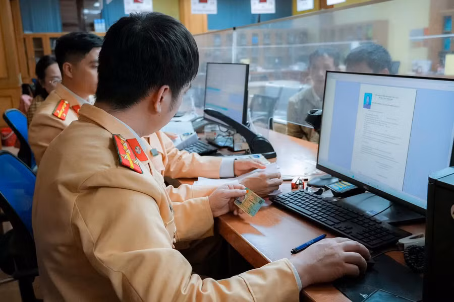 Hoạt động cấp, đổi giấy phép lái xe tại Vĩnh Phúc được thực hiện bình thường.
