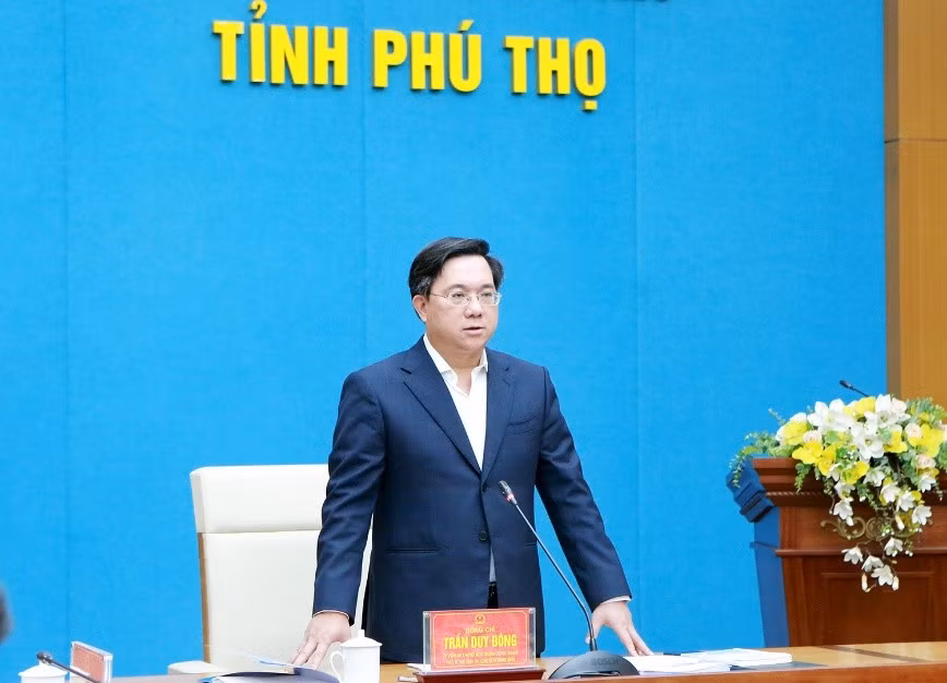 Ông Trần Duy Đông, Chủ tịch UBND tỉnh Phú Thọ làm Trưởng Ban Chỉ đạo Hội nhập quốc tế tỉnh