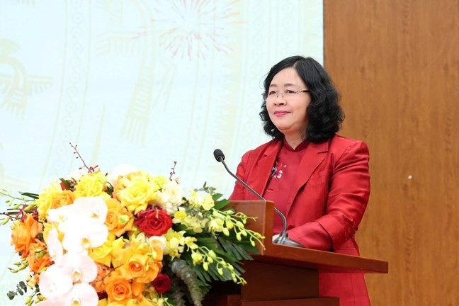 Bà Bùi Thị Minh Hoài.