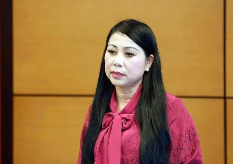 Bà Hoàng Thị Thúy Lan.