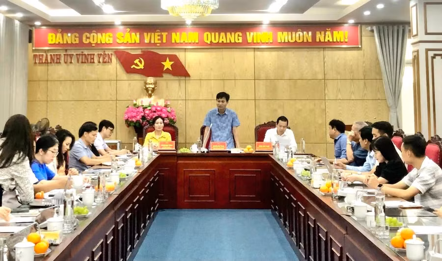 Quang cảnh hội nghị.