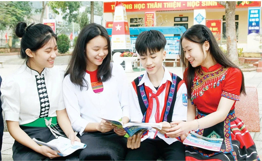 Hoạt động giáo dục tại Trường PTDTNT THCS Thanh Sơn. Ảnh: Trường PTDTNT THCS Thanh Sơn