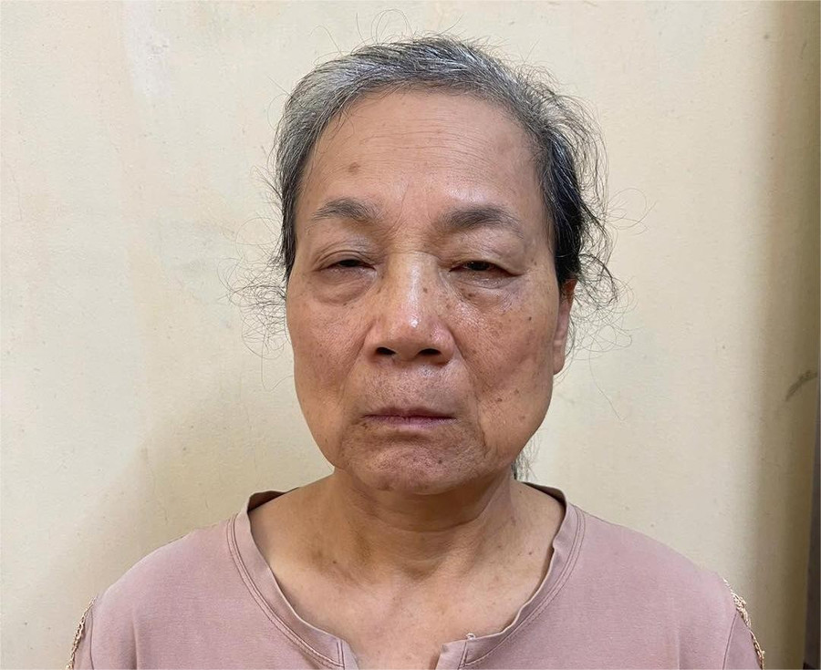 Bà Mai Thị Hạ bị khởi tố, bắt giam. Ảnh: Công an tỉnh Tuyên Quang