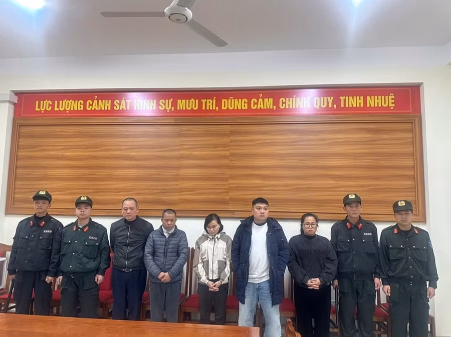 Đường dây ghi lô, đề liên tỉnh quy mô lớn bị triệt phá. Ảnh: Công an Hà Giang.