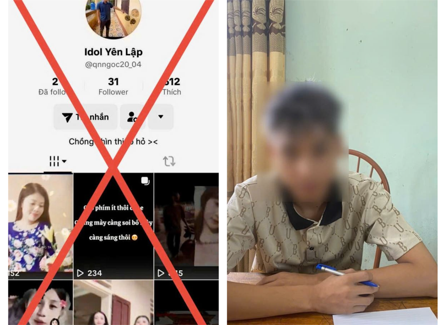 Nam thanh niên đã gỡ bỏ nội dung sai sự thật trên mạng xã hội.