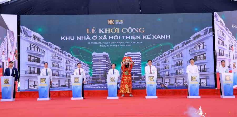 Dự án "Khu nhà ở xã hội Thiện Kế xanh" phục vụ an sinh xã hội gắn với phát triển đô thị văn minh tại Vĩnh Phúc.