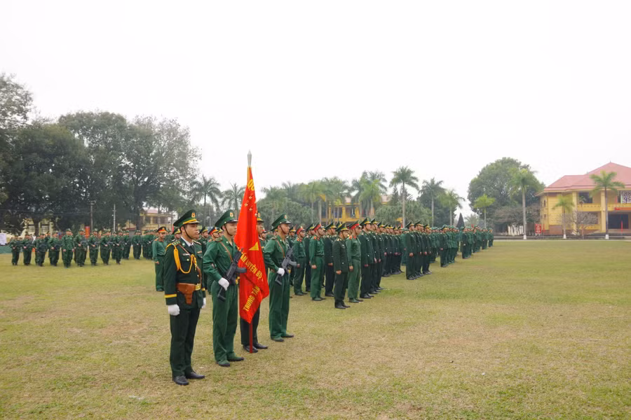 Quang cảnh buổi lễ.