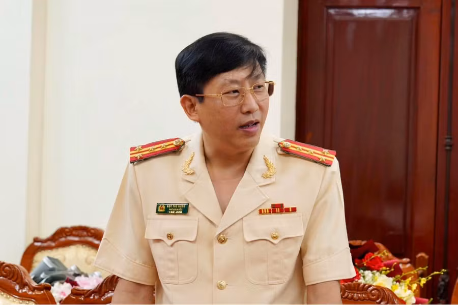 Đại tá Lục Thế Hưng, Phó Giám đốc Công an tỉnh Hà Giang. (Ảnh: Công an Hà Giang)