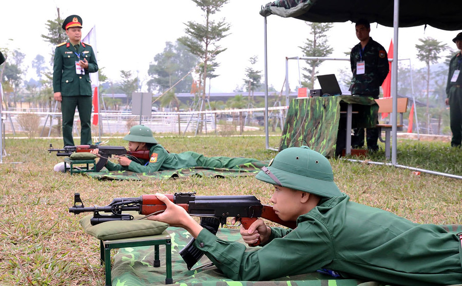 Hội thi Giáo dục quốc phòng và an ninh học sinh cấp THPT tỉnh Phú Thọ lần thứ I.