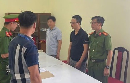 Nguyễn Văn Đại bị khởi tố, bắt giam. Ảnh: Công an tỉnh Hà Giang