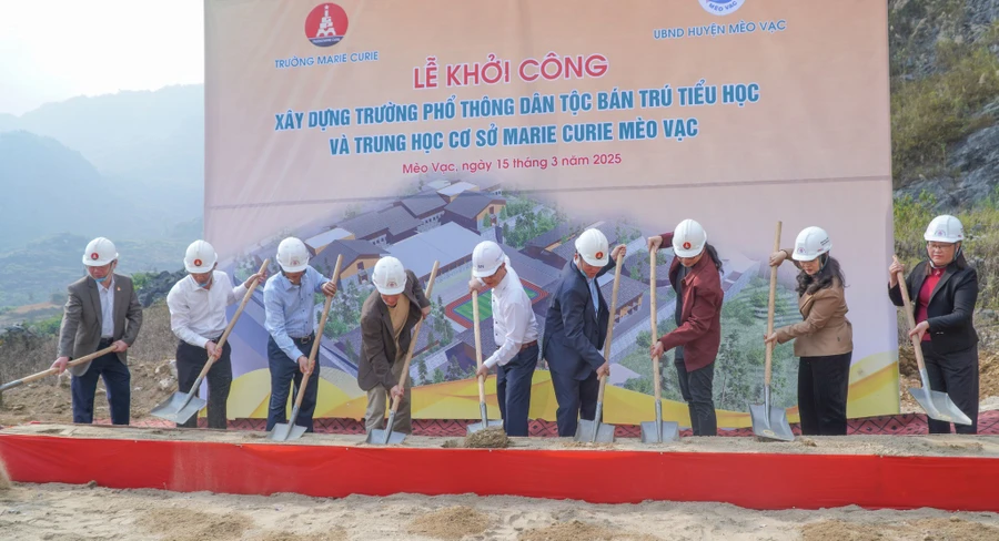 Trường dự kiến hoàn thành, đưa vào sử dụng khoảng tháng 6/2026.