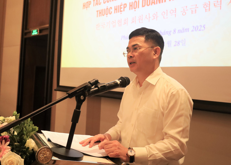 Ông Trần Việt Cường phát biểu khai mạc hội nghị. tvc.jpg