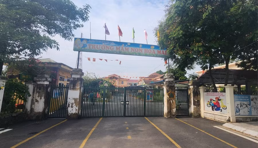 Trường MN Hoa Mai.