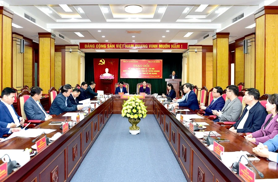 Quang cảnh hội nghị.