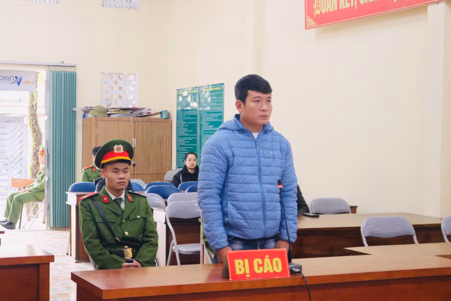 Bị cáo Trần Tuấn Anh tại phiên toà.