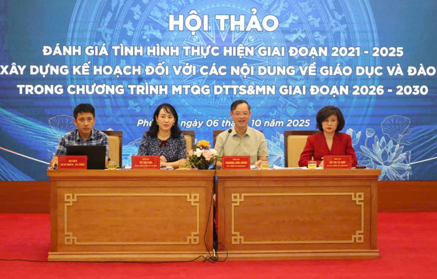 Hội thảo do Cục GDNN-GDTX, Bộ GD&ĐT tổ chức.