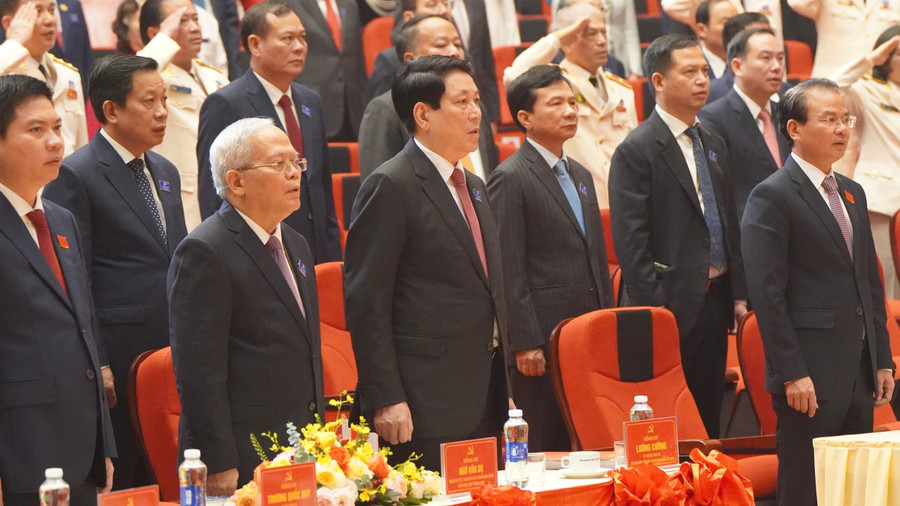 Chủ tịch nước Lương Cường dự và chỉ đạo Đại hội đại biểu Đảng bộ tỉnh Phú Thọ lần thứ I, nhiệm kỳ 2025-2030.