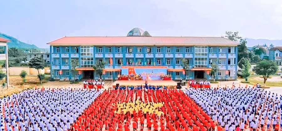 Quang cảnh Trường THPT Thanh Sơn ngày nay