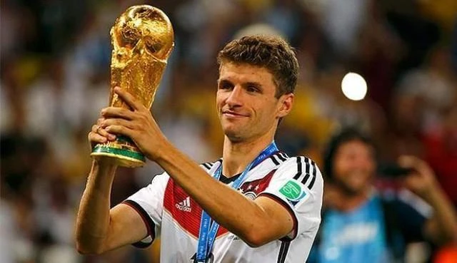 Chức vô địch World Cup 2014 là đỉnh cao trong sự nghiệp của Thomas Muller. Ảnh: ITN.