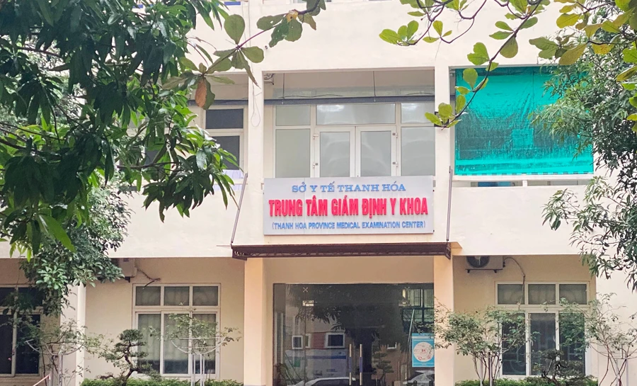 Trung tâm Giám định Y khoa Thanh Hóa. Ảnh: Hồng Đức