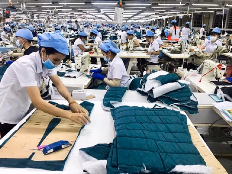 Năm 2024, dệt may Việt Nam đứng thứ 2 thế giới về xuất khẩu. Ảnh minh họa: ITN