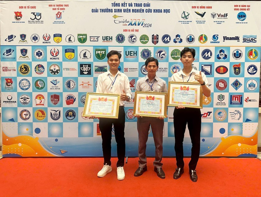 Đề tài của nhóm sinh viên đoạt giải Ba - Giải thưởng Sinh viên nghiên cứu khoa học - Euréka lần thứ 26.