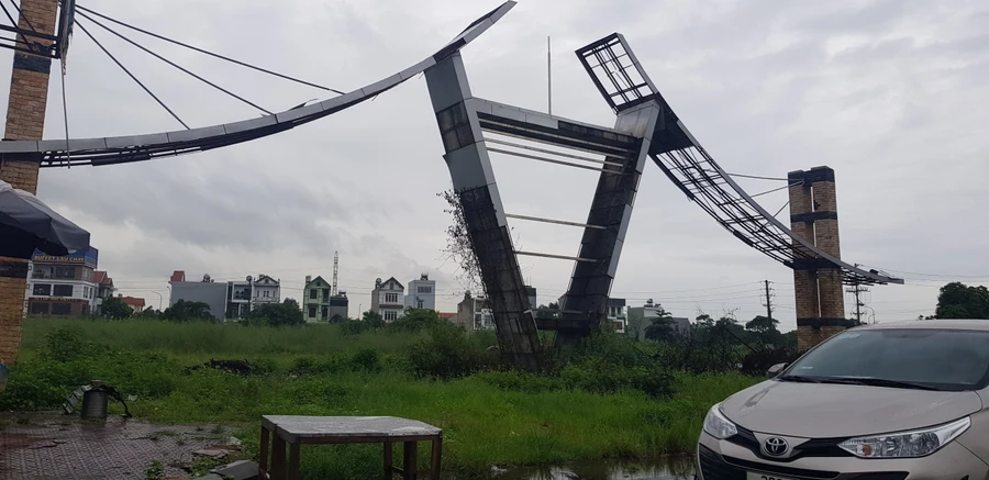 Hiện trạng dự án Khu Trung tâm thương mại và dân cư Cầu Sến là bãi đất hoang cây, cỏ mọc um tùm.