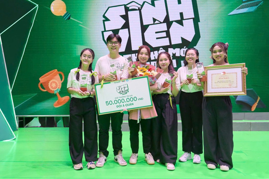 Sản phẩm của nhóm ALOI giành vị trí Á quân cuộc thi Sinh viên thế hệ mới năm 2024.
