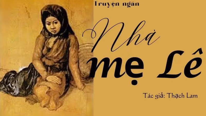 Minh họa cho truyện ngắn 'Nhà mẹ Lê'.