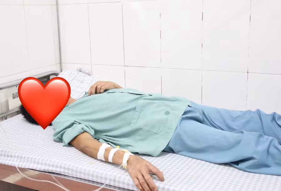 Sau 21 ngày điều trị, người bệnh đã khỏi, sức khỏe ổn định và được ra viện. Ảnh: BVCC 