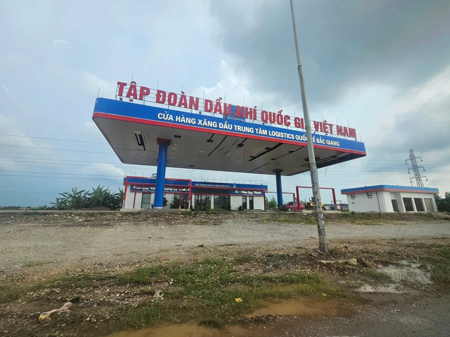 Dự án Hạ tầng, kho bãi Trung tâm Logistics Quốc tế TP Bắc Giang đang nằm 'đắp chiếu'.