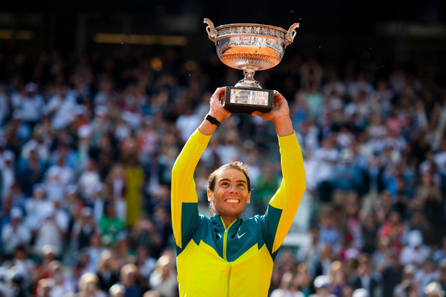 Rafael Nadal estableció el récord de ganar el Abierto de Francia 14 veces. Foto: INT.