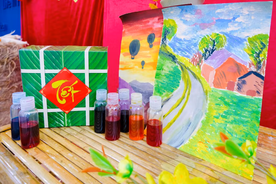 Mực từ rau củ quả khô nhanh, an toàn với sức khỏe người dùng.