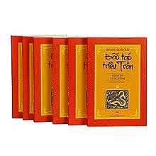 'Bão táp triều Trần' - bộ tiểu thuyết nổi tiếng của nhà văn Hoàng Quốc Hải. Ảnh: ITN.