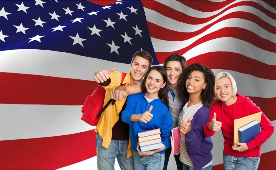 Sinh viên quốc tế theo học tại Mỹ.