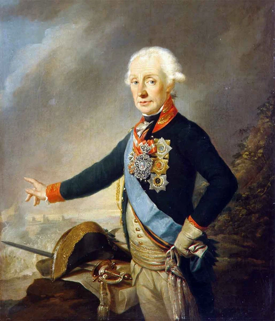 Đại nguyên soái Alexander Vasilyevich Suvorov (1729 - 1800). Ảnh: Thecollector.com