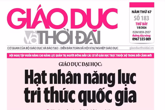 Tin tức báo in 1/8: Năng lực quản trị quyết định chất lượng đại học