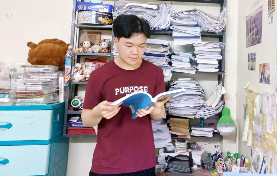 Nam sinh Nguyễn Bảo Khánh.