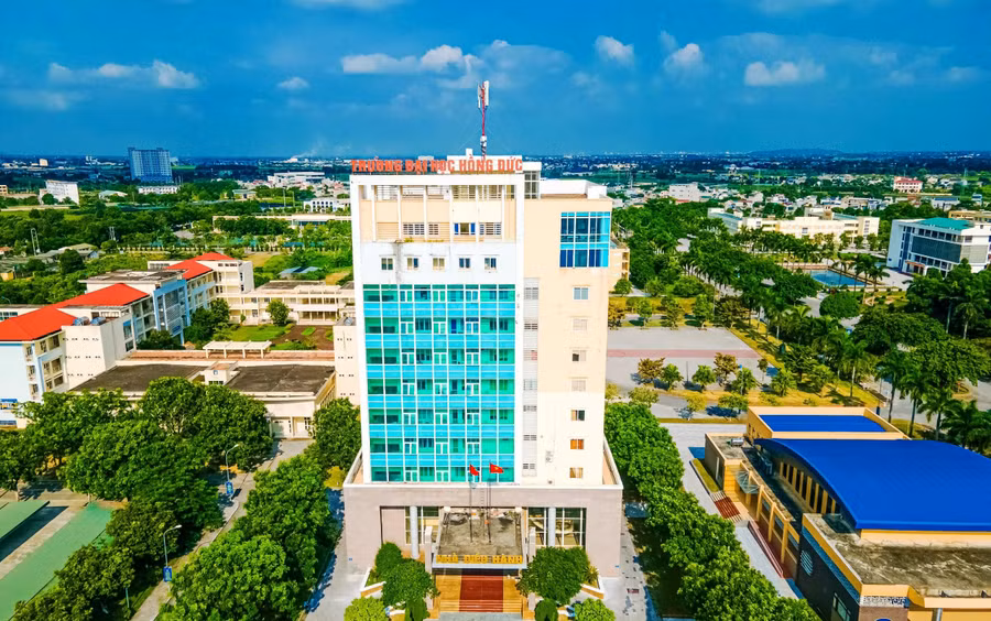 Trường Đại học Hồng Đức (Thanh Hóa). Ảnh: NTCC