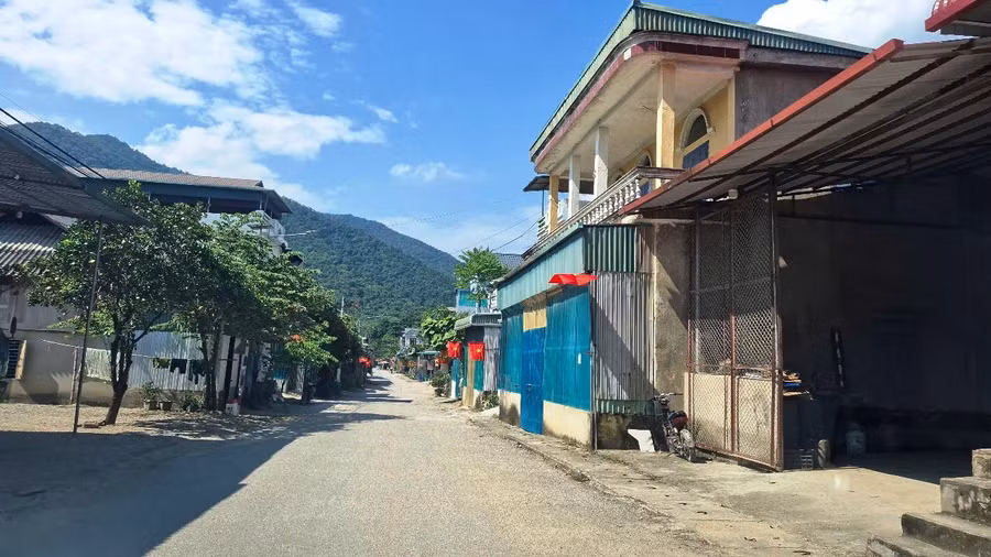 Một góc bản Pùng, xã vùng biên Quang Chiểu (Thanh Hóa).